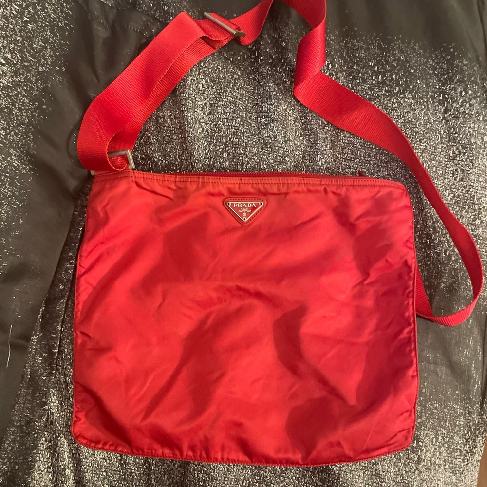 Prada Vintage Tessuto Messenger - Picture 7 of 11
